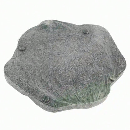 Reptile Feeder ABS Resin Imitation Rock DesignFood And Water Dish Feeder Bowl For Tortoise Lizard
