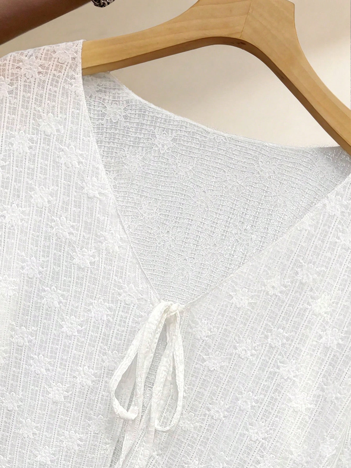 Resyla French Style Slip Dress Layered With A Ruffled Long-Sleeved T-Shirt Cover Up For Women's Summer Sun Protection Top