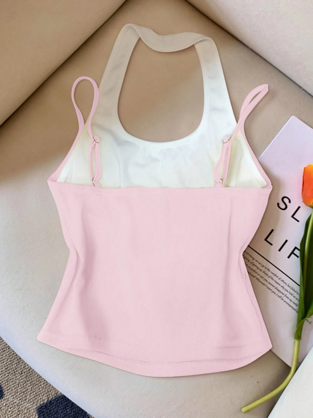 Resyla Women's Casual Sleeveless Slim Fit Tank Top, Suitable For Summer Daily Commute