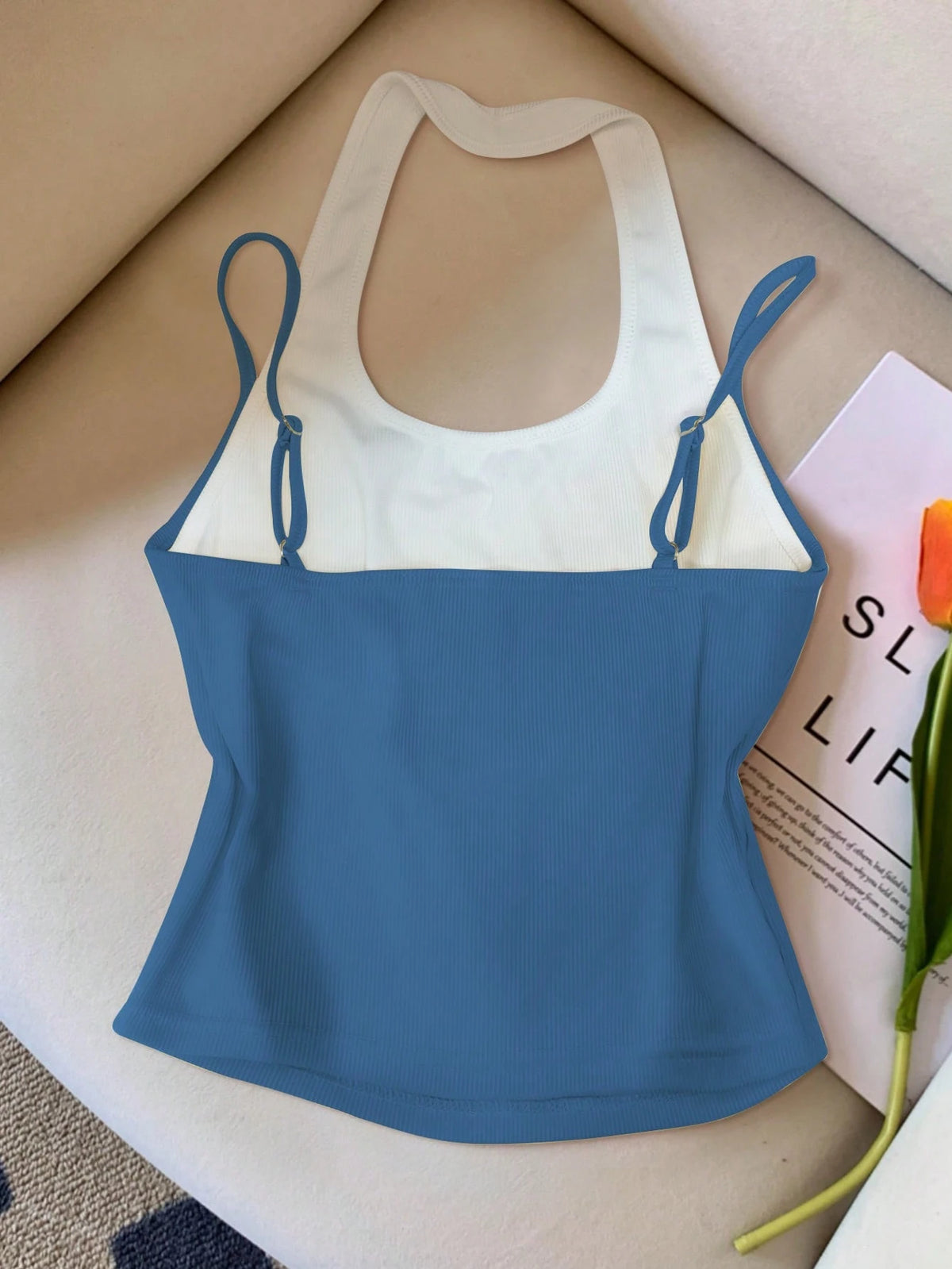 Resyla Women's Casual Sleeveless Slim Fit Tank Top, Suitable For Summer Daily Commute