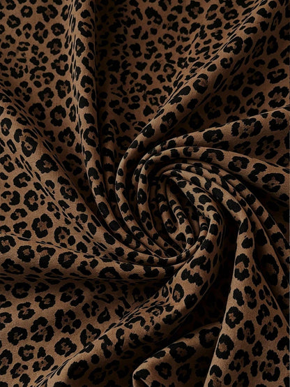 Resyla Women's Summer Casual Leopard Print T-Shirt