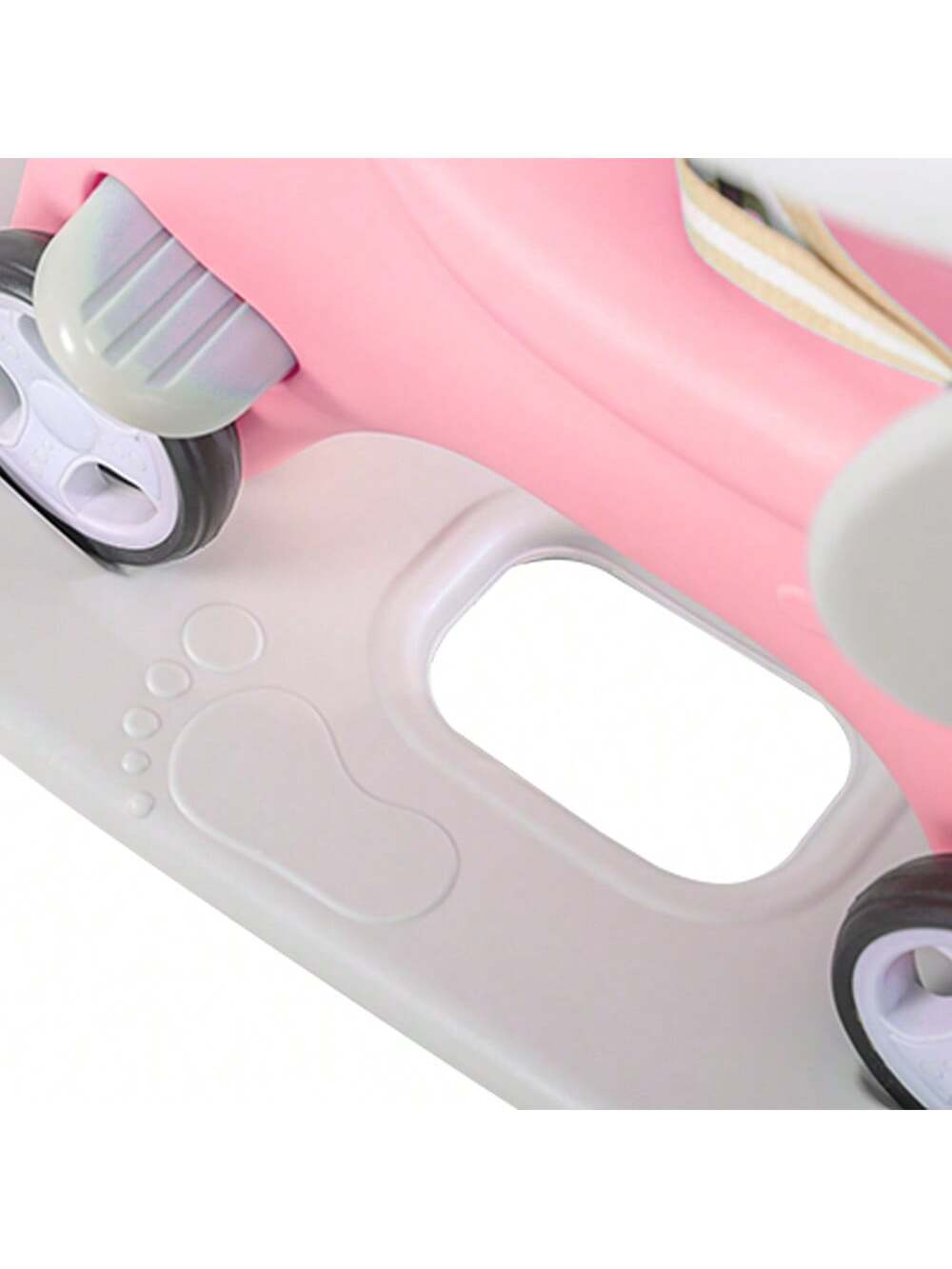 Rocking Horse For Toddlers, Balance Bike Ride On Toys With Push Handle, Backrest And Balance Board For Baby Girl And Boy, Unicorn Kids Riding Birthday(Available In Pink And Blue)
