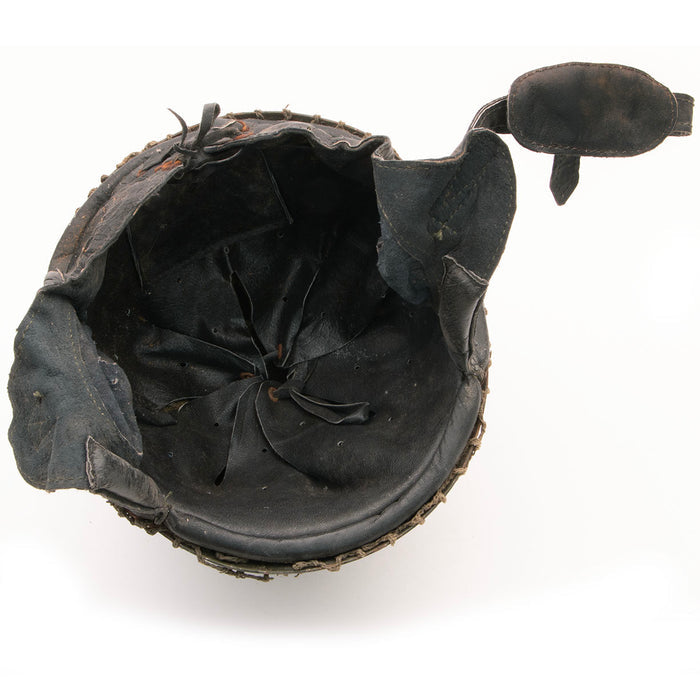 military surplus Romanian M73 Model 2 Paratrooper Helmet  with liner, earcups and chinstrap