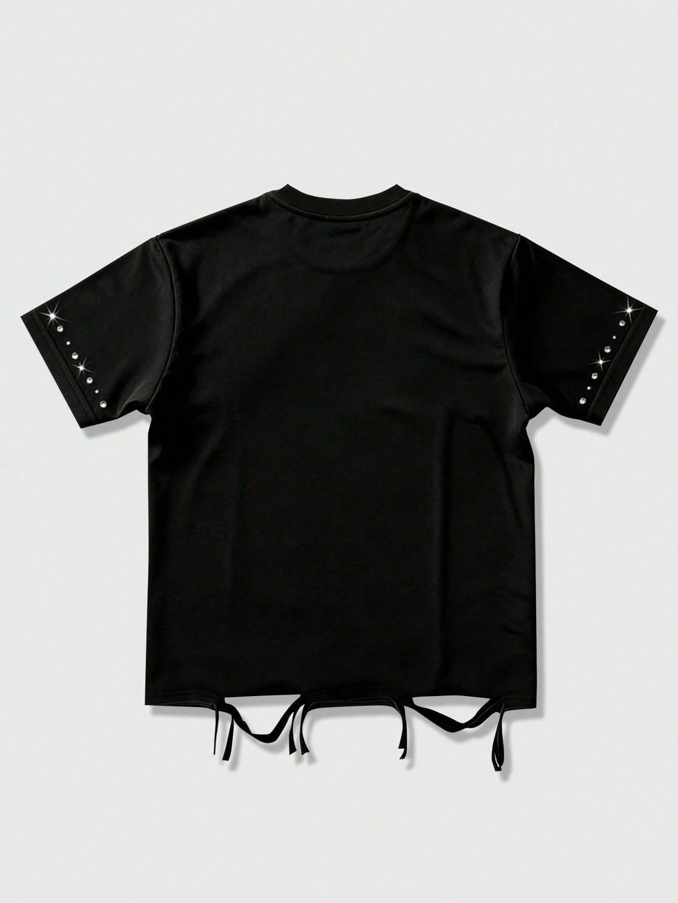 ROMWE MEN Street Life 2026 Spring/Summer Men's Casual Graphic Round Neck T-Shirt, Suitable For Daily Wear