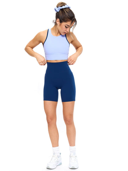 Rosa Pocket Short 7" - Indigo Shadow