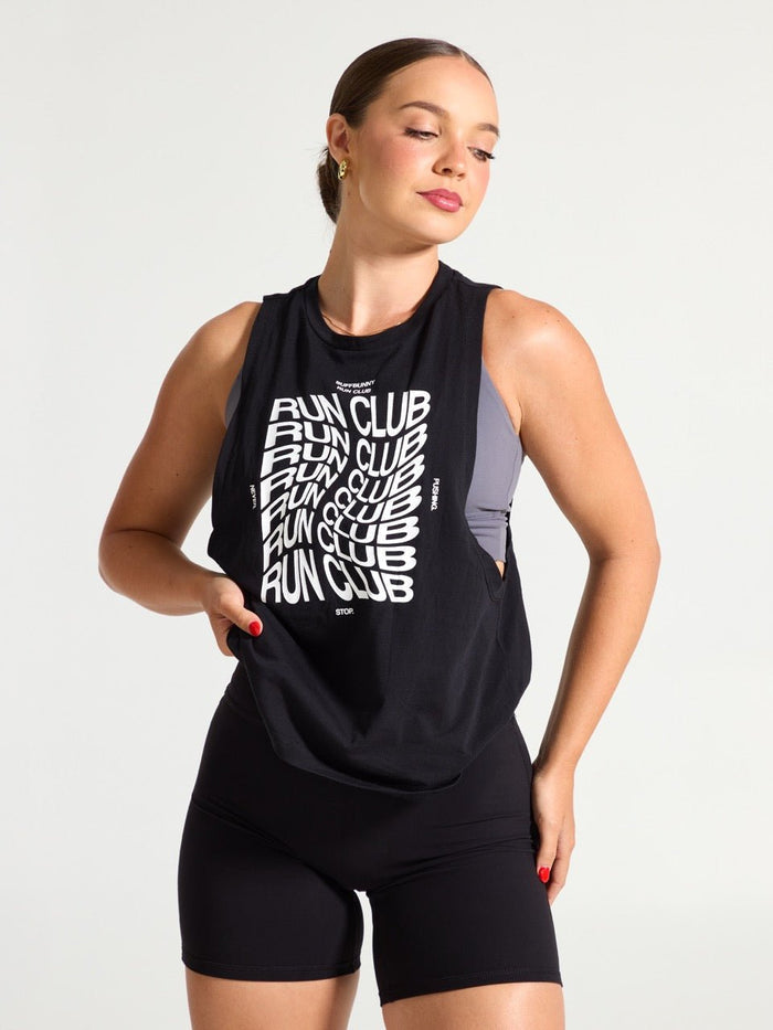 Run Club Tank - Black
