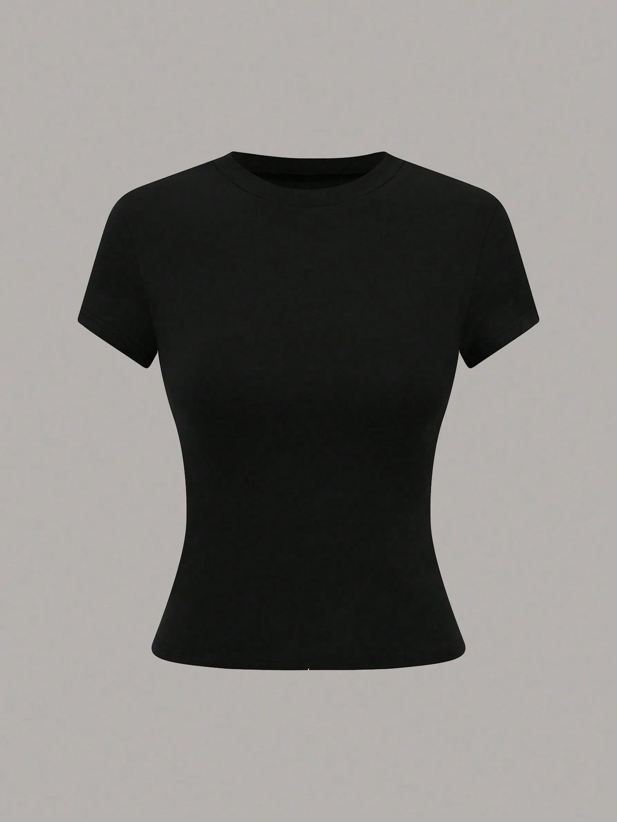 SaltGleam SaltGleam Women's Round Neck Short Sleeve Casual Versatile T-Shirt