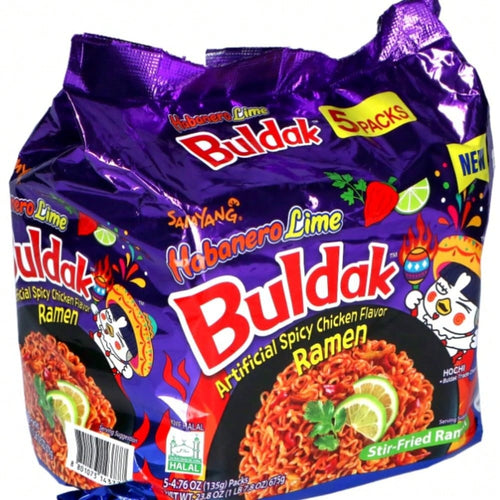 Samyang Cream Carbonara Flavor Buldak Ramen Pack Of 5