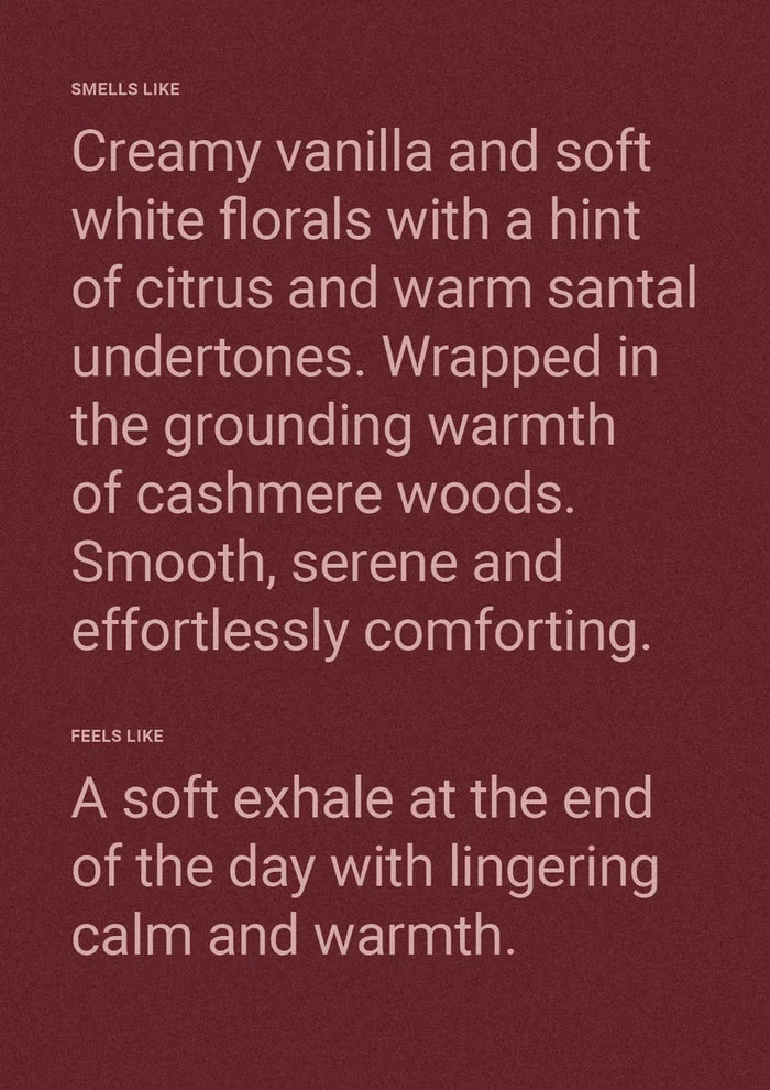 Santal & Vanilla Orchid Scented Candle