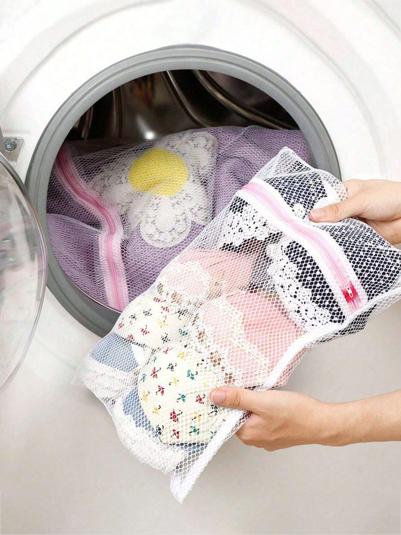 Set Of 3 (Large, Medium, And Small) Laundry Bags For Delicates, Small Mesh Laundry Bag, Mesh Laundry Bag, With Reinforced Zipper And Hanging Loop For Travel, Storage, College, Dorm, And Apartment Resi