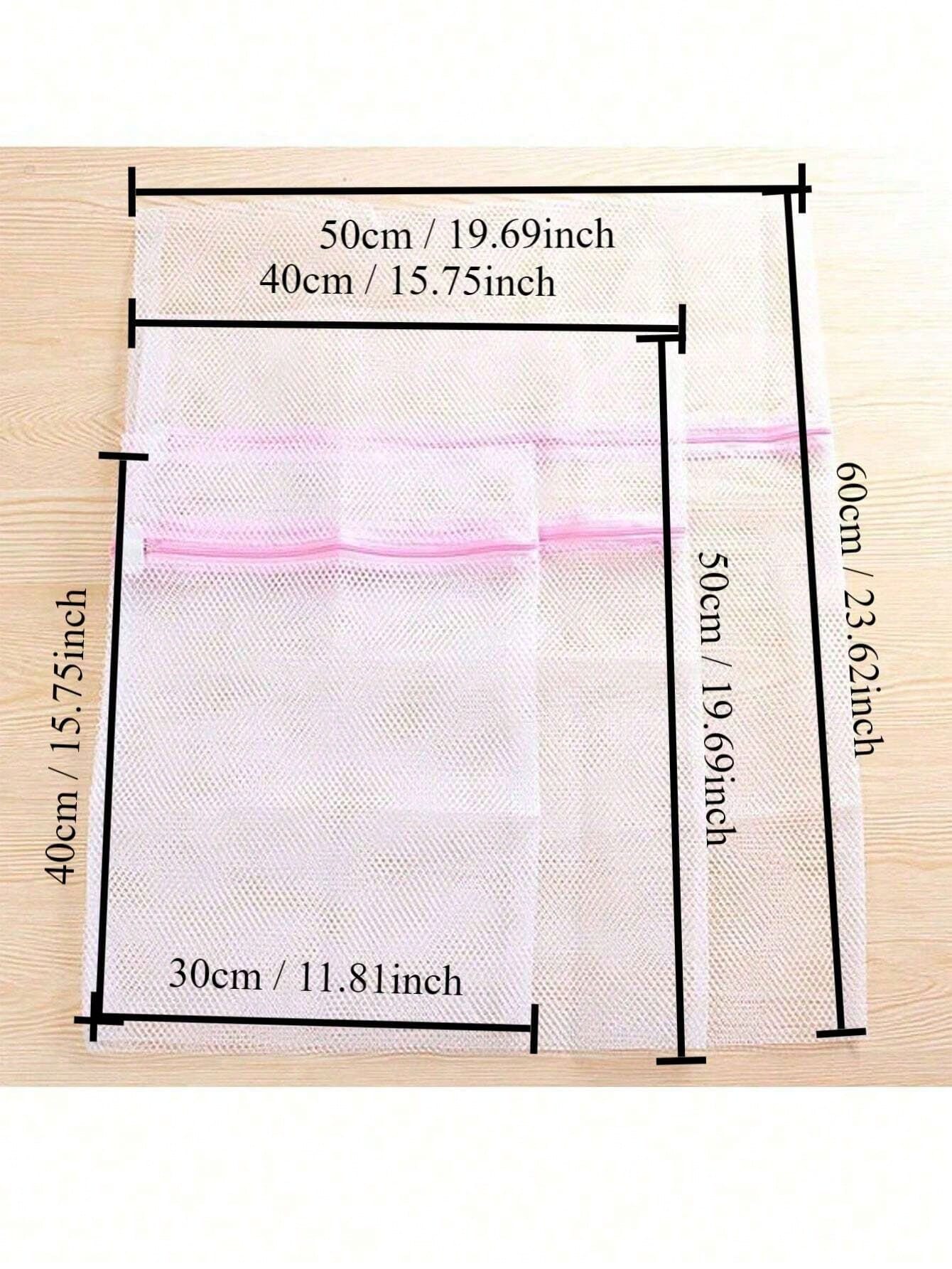 Set Of 3 (Large, Medium, And Small) Laundry Bags For Delicates, Small Mesh Laundry Bag, Mesh Laundry Bag, With Reinforced Zipper And Hanging Loop For Travel, Storage, College, Dorm, And Apartment Resi