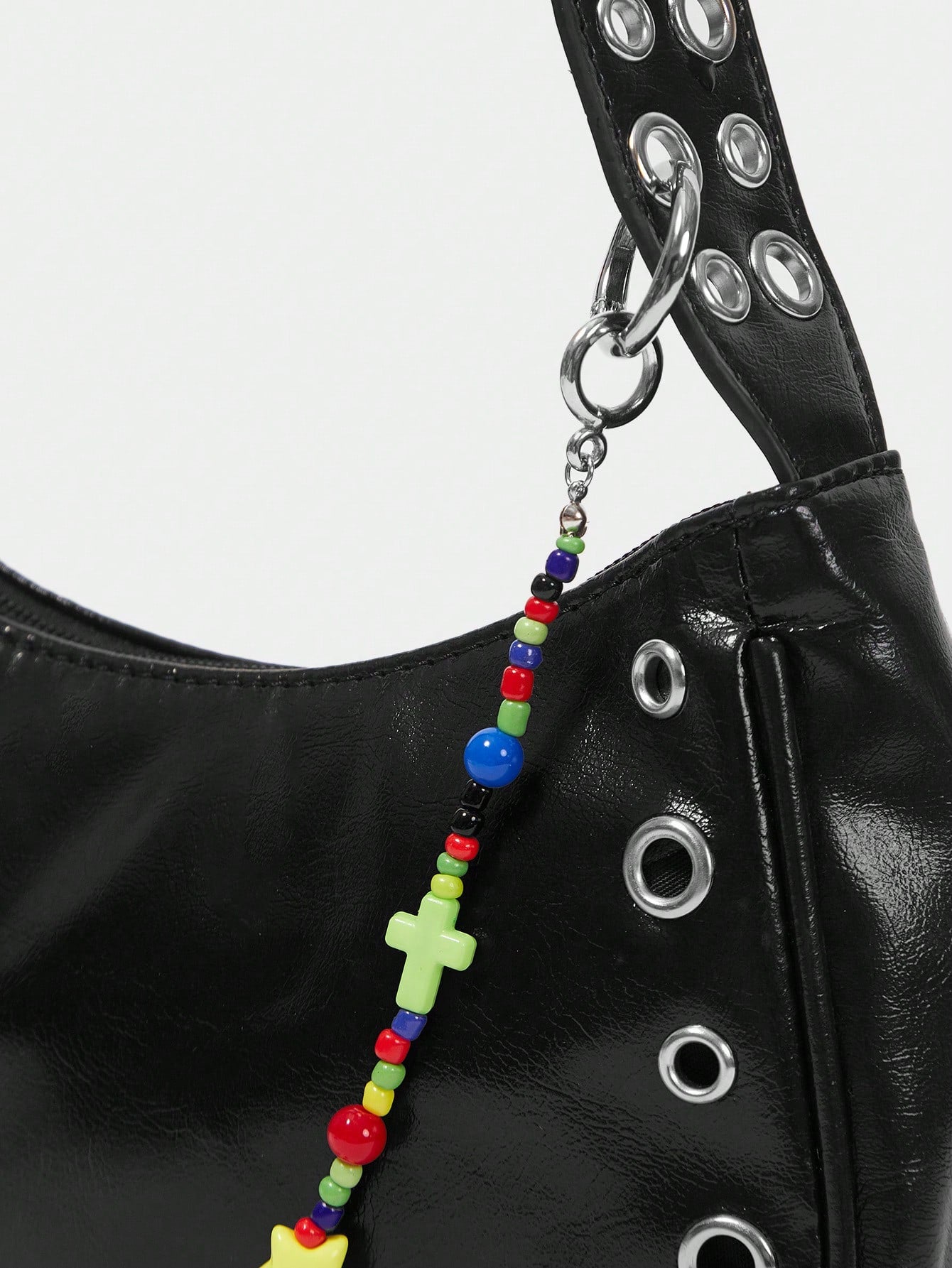 SHECARRY Fashionable & Fun Colorful Beaded Bag Pendant Decoration
