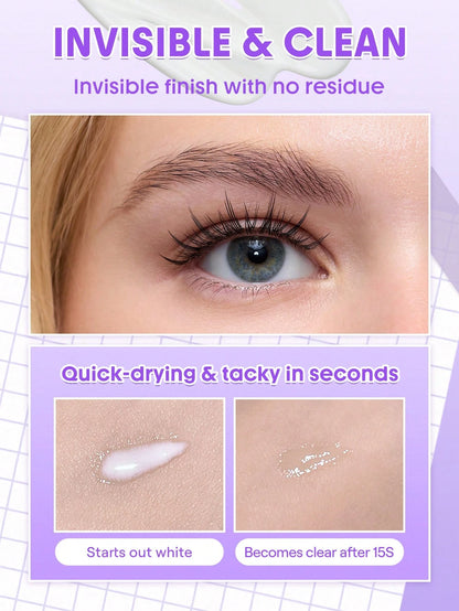 SHEGLAM Longwear Invisible Hold Lash Glue-Clear Brand Beauty Cosmetic Makeup For Women And Girls