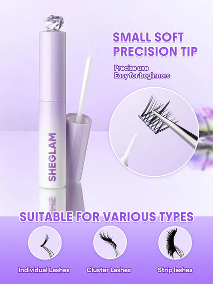 SHEGLAM Longwear Invisible Hold Lash Glue-Clear Brand Beauty Cosmetic Makeup For Women And Girls