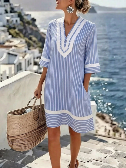 SHEIN Holidaya Women's Long Backless Vacation Dress