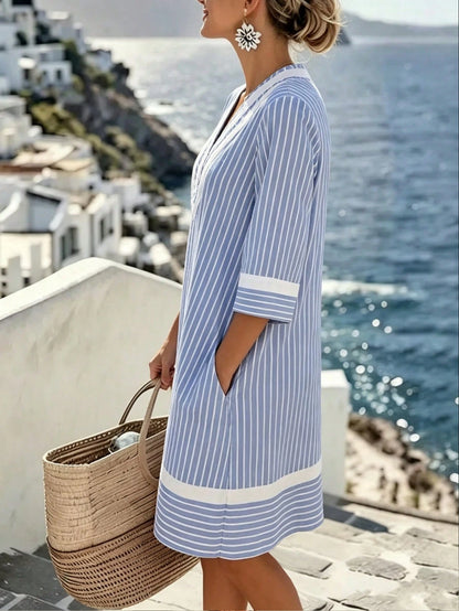 SHEIN Holidaya Women's Long Backless Vacation Dress