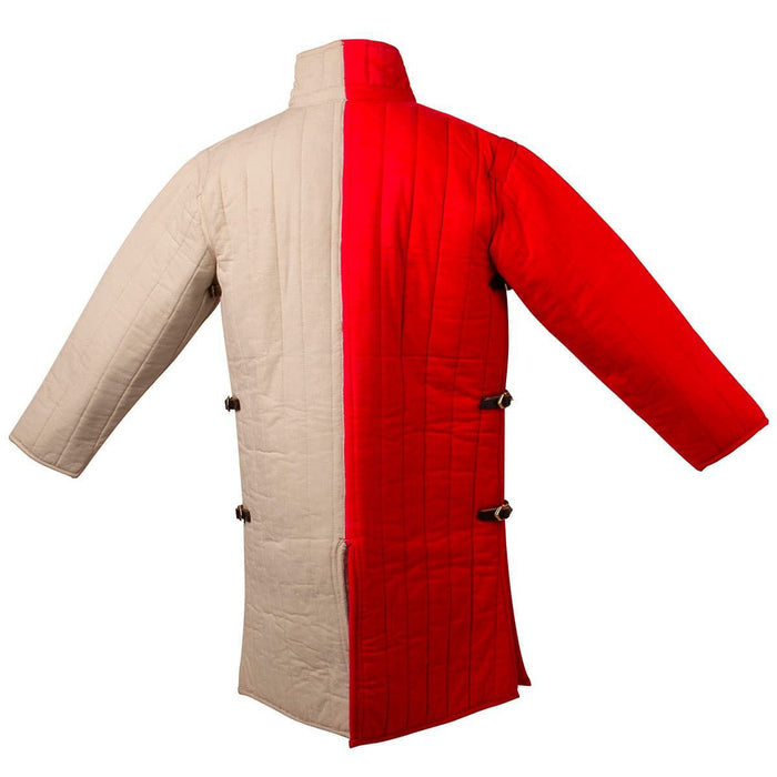 Side Buckle Padded Two Color Gambeson