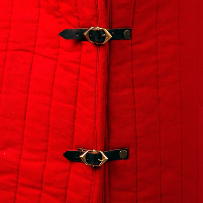 Side Buckle Padded Two Color Gambeson