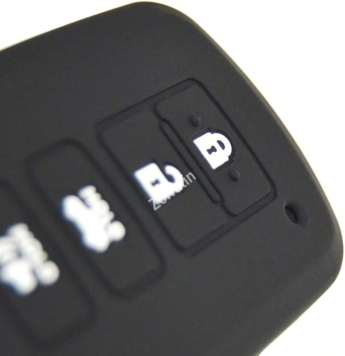 Silicone Remote Key Fob Cover Protector Compatible With 2018 2017 2016 Tacoma Land Cruise Prius V RAV4 HYQ14FBA