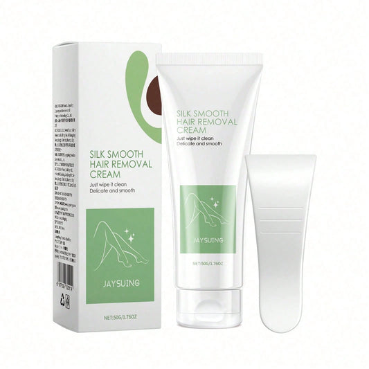 Silky Hair Removal Cream, Gentle Hair Removal Hand Hair Armpit Hair Smooth And Delicate Skin Refreshing Hair Removal Cream