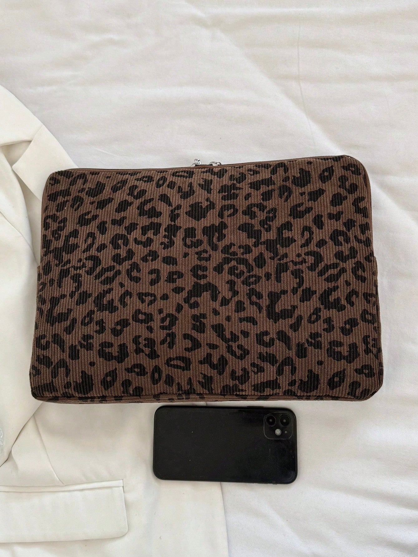 Simple Solid Color Luxury Multi-Size Notebook, Tablet & Laptop Carrying Case