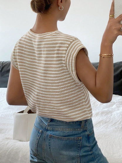 Siren Gaze Women White Round Neck Short Sleeve Casual T-Shirt Summer Travel