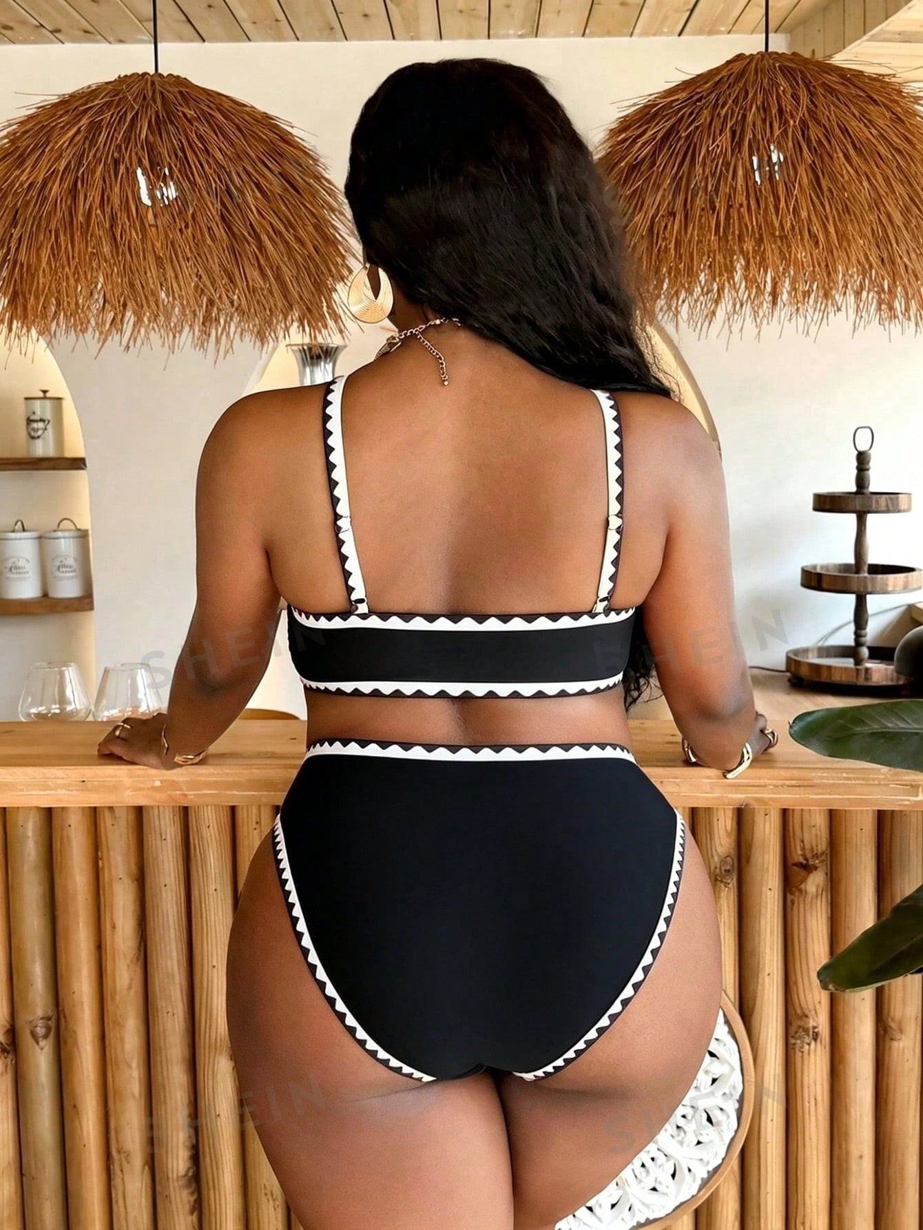 Slaydiva 2026 New Plus Size 2 Pieces Swimwear Set, Women Summer Beach Vacation Outfit