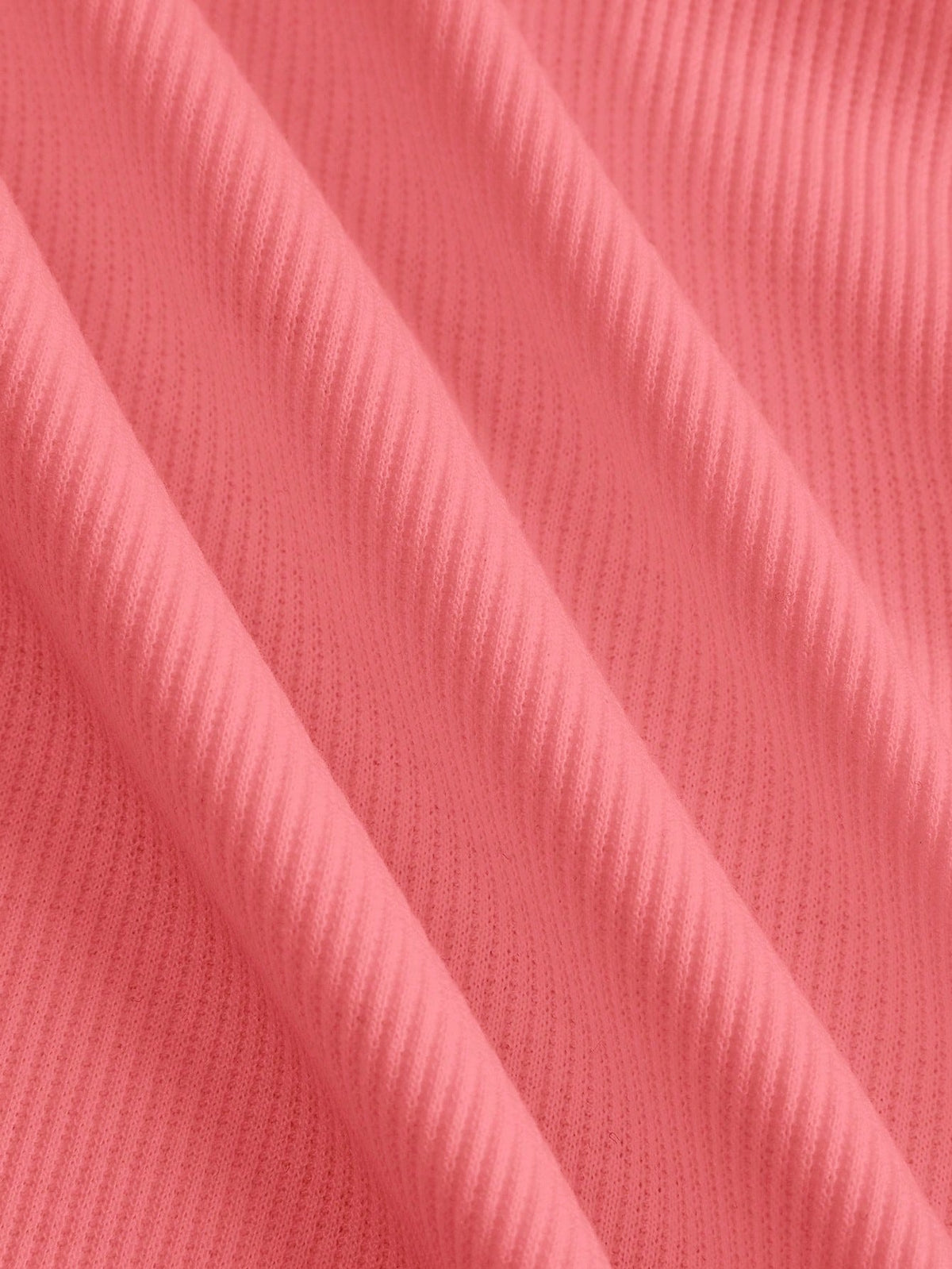 Slaydiva Coral Pink,Summer,Casual,City Break Women Ribbed Tank Top,Basic Versatile Crew Neck Racer Back Off-Shoulder Sleeveless Shirt For Yoga&Vacation