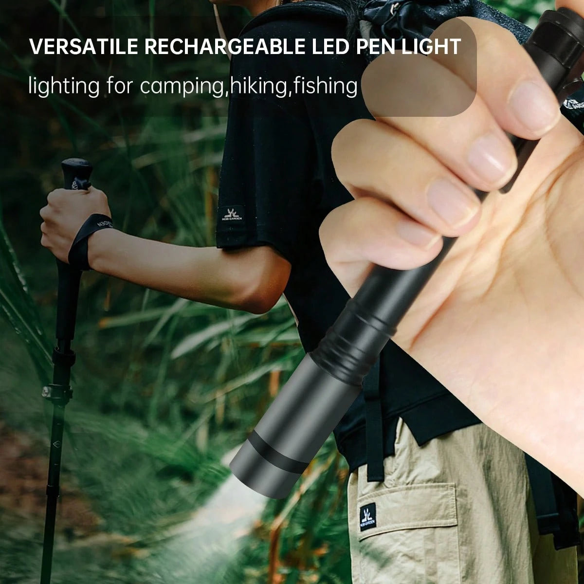 Slim LED Pen Flashlight, Rechargeable Pocket Pen Light With Clip, Small Handheld Pen Torch, Portable Working Light For Mechanic Inspection, Equipment Maintenance, Night Walking & Emergency