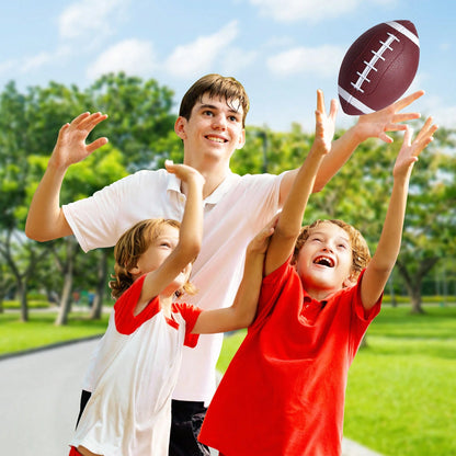 Small Sports Balls For Kids Pack Of 6, 2 Each Of 5" Football, Basketball, Soccer For Playground, Toy Balls Set, Inflatable Multi-Sport Ball Set With 1 Pump For Indoor And Outdoor Activities