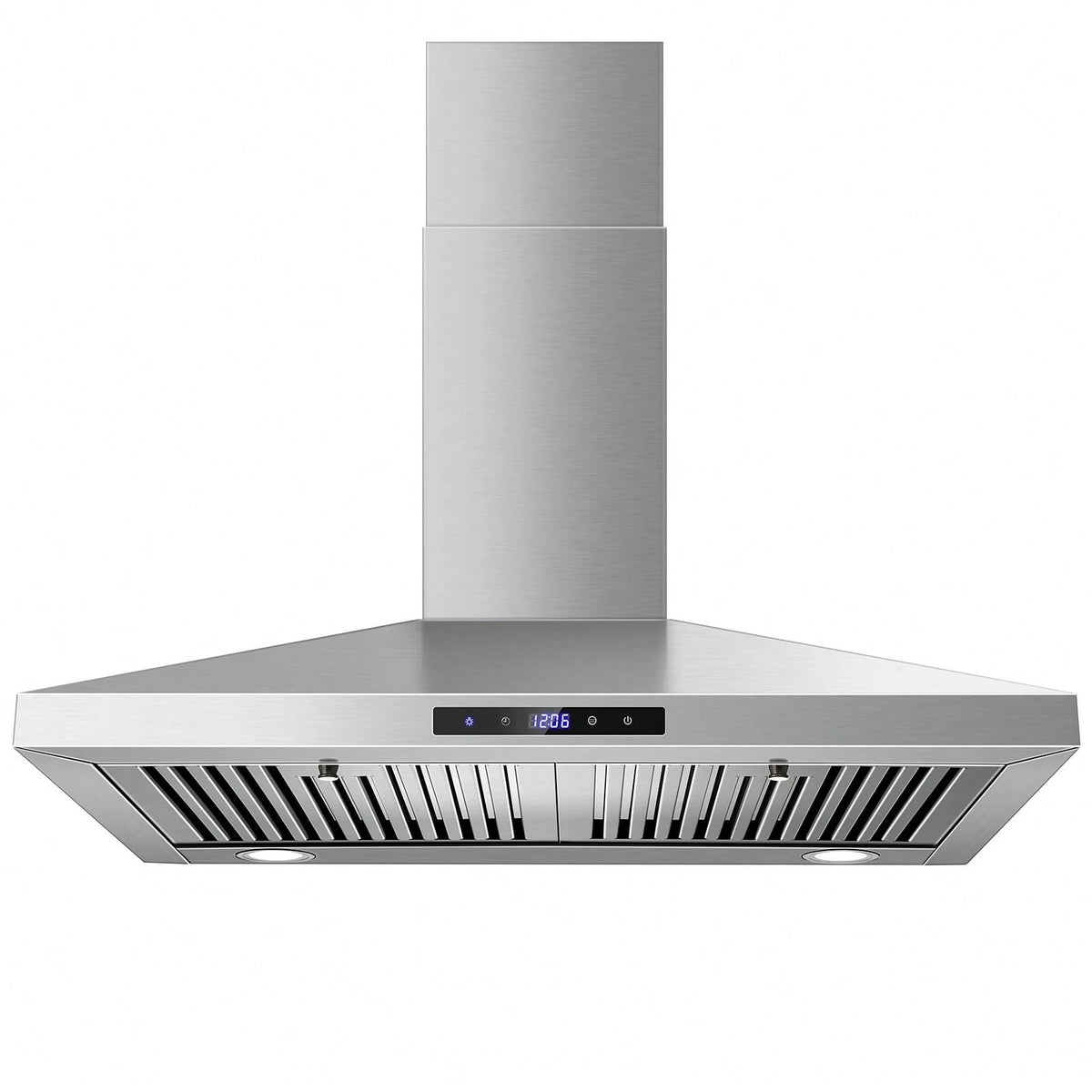 SNDOAS 30 Inches Stainless Steel Wall Mount Range Hood,W/Touch Control,Ducted/Ductless Convertible,Baffle Filters,3 Speeds,Cyber Monday,Gift