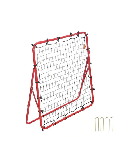 Soccer Rebounder Rebound Net Rebound Board, Portable Soccer Training Gift Football Wall, Angle Goal Net, Auxiliary Tools And Equipment For All Ages, Easy To Install And Perfect Storage, Passing And S