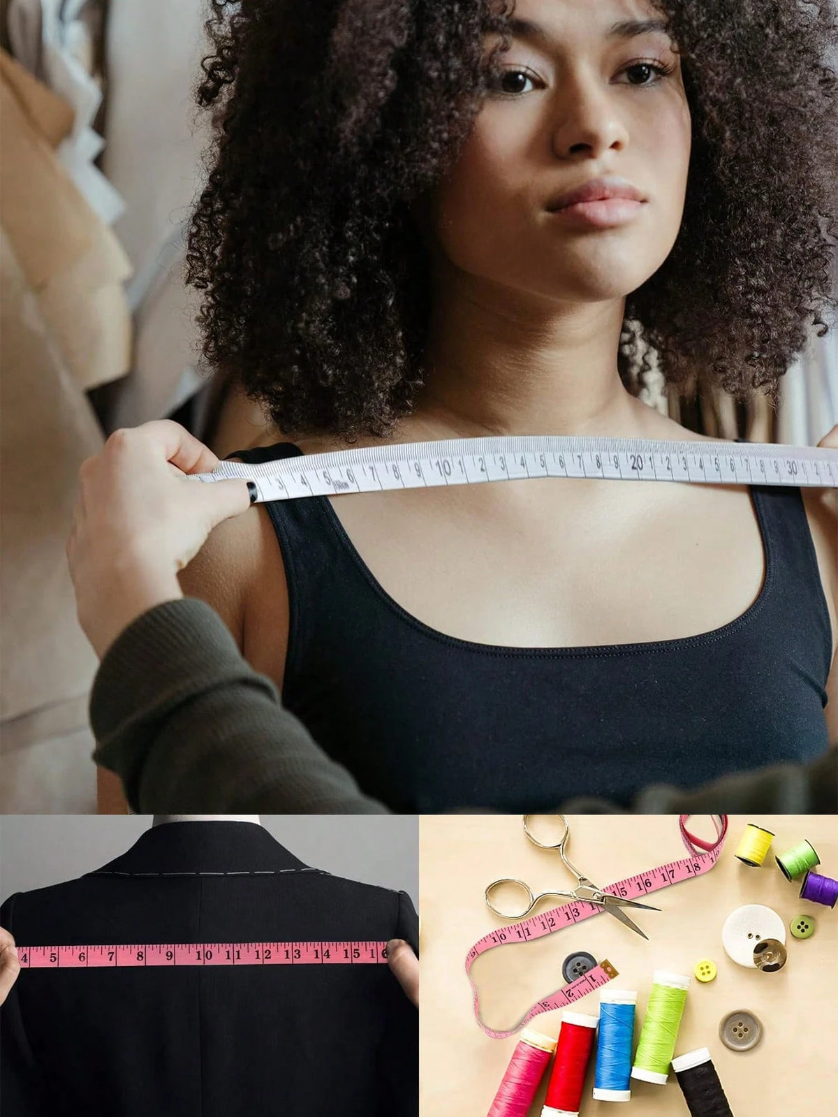 Soft Tape Measure,Cute Mini Retractable Automatic Measuring Tape,Double Scale,Tape Measure Measuring Tape For Body Fabric Sewing Tailor Cloth Knitting Vinyl Home Craft Measurements, Soft Fashion & Re