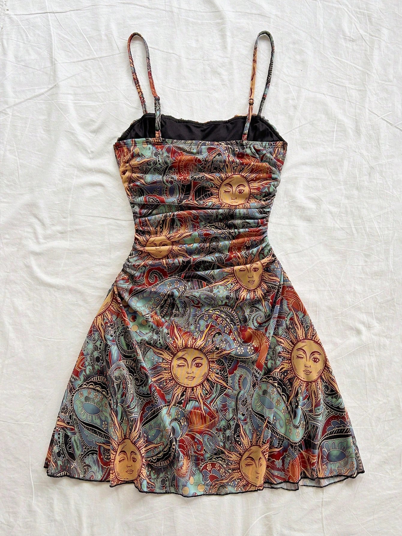 Soleia Concert Night Out Outfit Women Milkmaid Dress Rave Outfits Easter Graduation Summer For Vacation Mini Spaghetti Strap Fashionable Boho Sequin