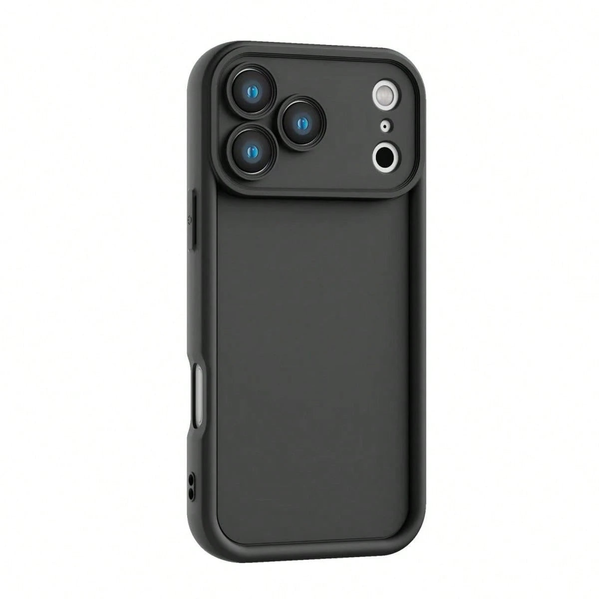 Solid Color Blue Basic Thick Shockproof Phone Case Compatible With IPhone 17 Pro Max/17 Pro/17 Air/17/16 Pro Max/16/16 Pro/16 Plus/16E/15/15 Plus/15 Pro/15 Pro Max/11/12/13/14 Pro Max/XS/XR/11 Pro/11