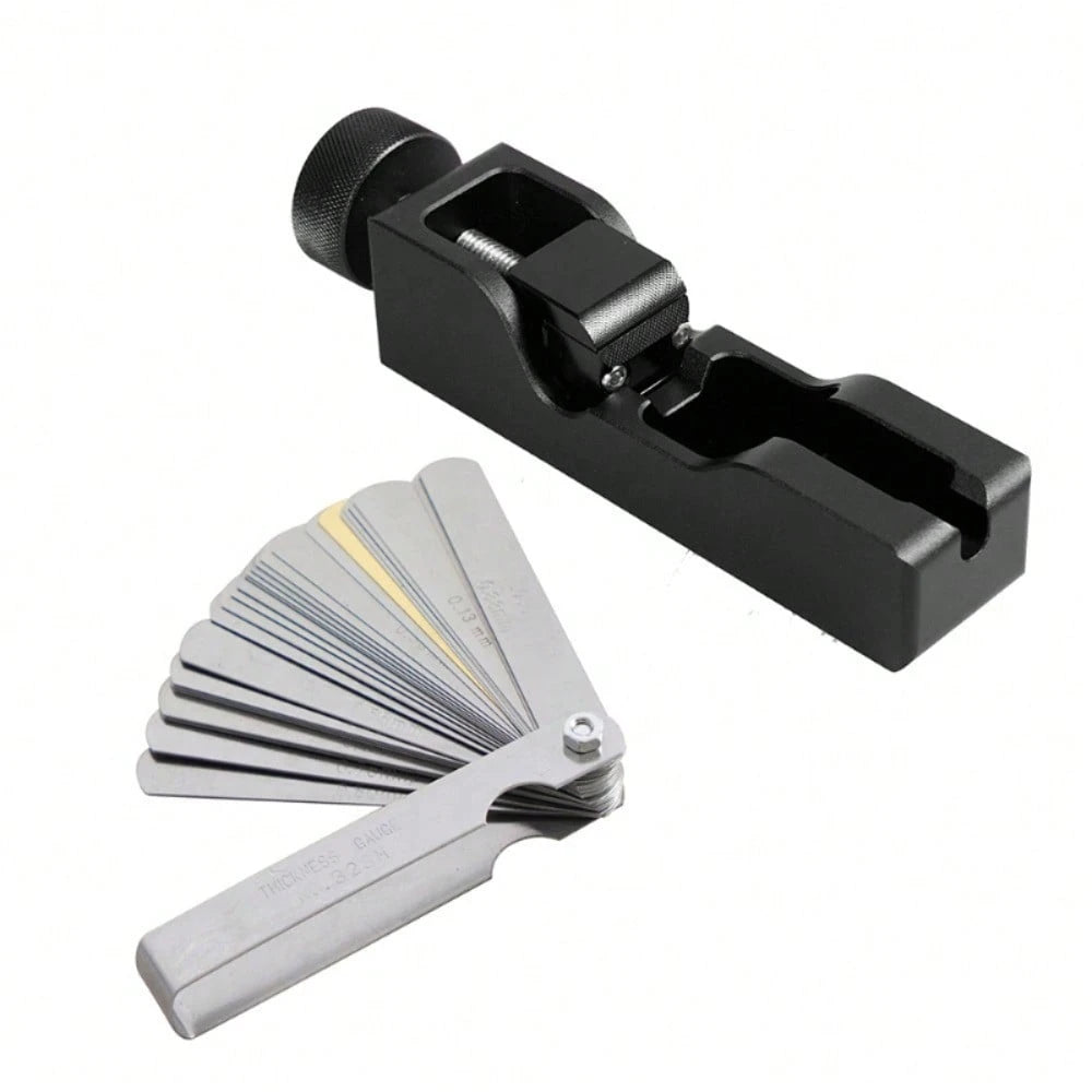 Spark Plug Gap Adjustment Tool Kit With Feeler Gauge, Suitable For Most Cars And Motorcycles