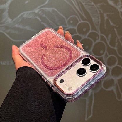 Sparkle Starry Glitter Magnetic Case For IPhone 12 13 14 15 16 17 Pro Max, Clear Shockproof Protective Cover For Women Girl Gift