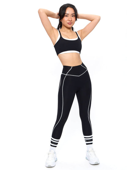 Story Sports Bra - Onyx Black