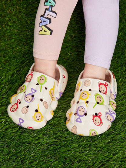 Strawberry Shortcake X Cute Cartoon Pink Strawberry Girl Children's Grip Enhancement Garden Toddlers And Babies Breathable Quick Drying Water Shoes, Lightweight Durable EVA Material, Playground