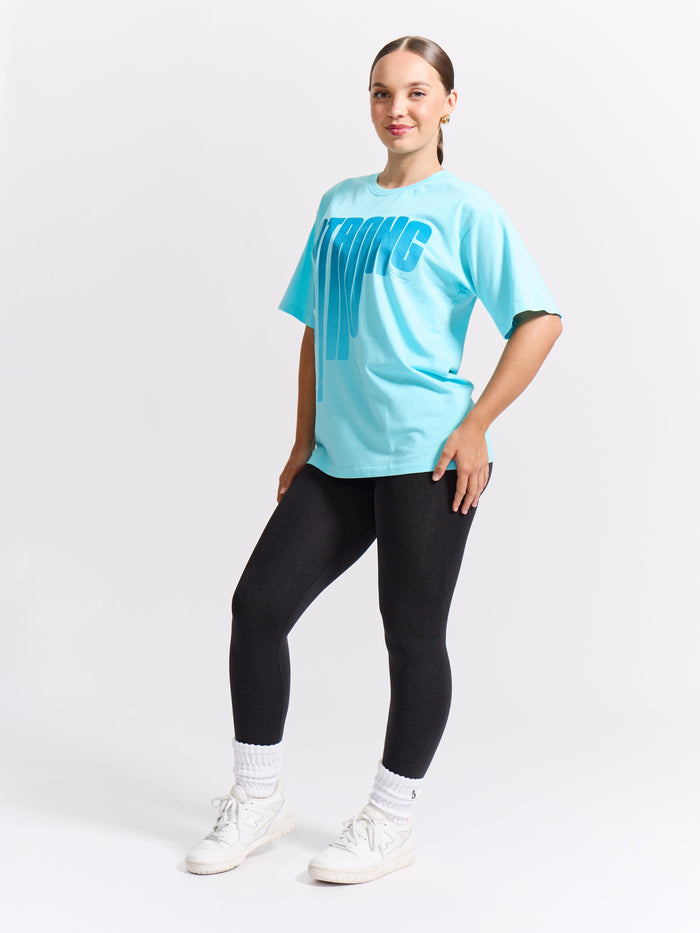 Strong SS Tee - Cotton Candy