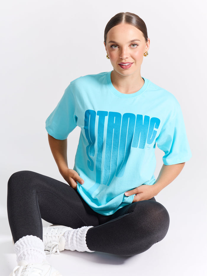 Strong SS Tee - Cotton Candy