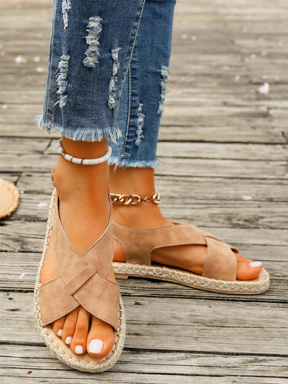 Styleloop Women's Flat Sandals, Boho Style, Retro American, Music Festival, Party, Beach, Travel Essentials Summer Shoes