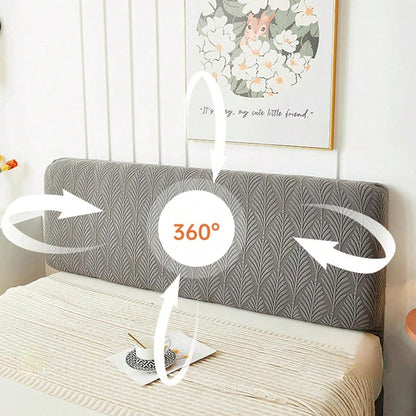 Stylish And Elegant 150cm Stretch Machine-Washable Jacquard Fabric Headboard Cover