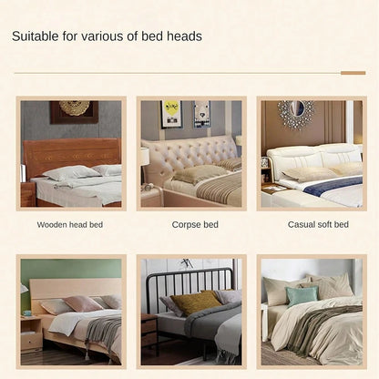 Stylish And Elegant 150cm Stretch Machine-Washable Jacquard Fabric Headboard Cover