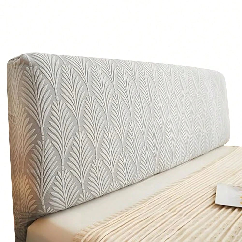 Stylish And Elegant 150cm Stretch Machine-Washable Jacquard Fabric Headboard Cover