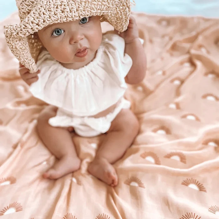 Suns Coffee Organic Muslin Wrap Swaddle