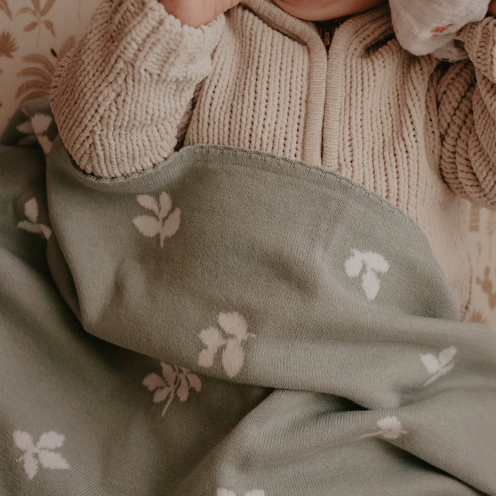 Sweet Sage Reversible Blanket