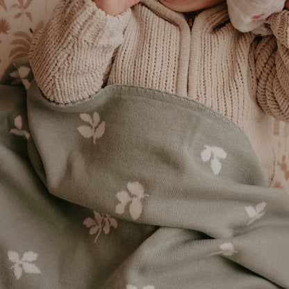 Sweet Sage Reversible Blanket