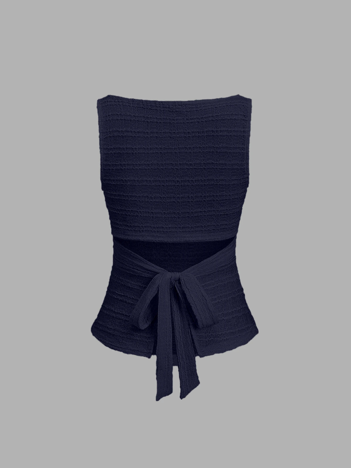 Sweetra Women's Casual Solid Color Backless Camisole For Summer