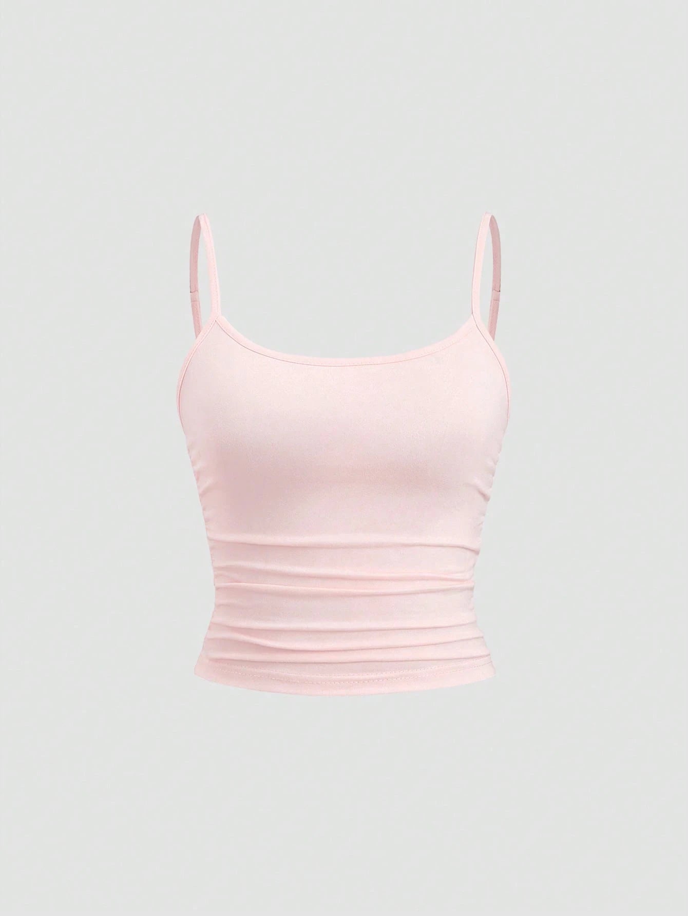 Sweetra Women's Fitted Cami Top, Slim Fit, Layering Sleeveless Top Y2K